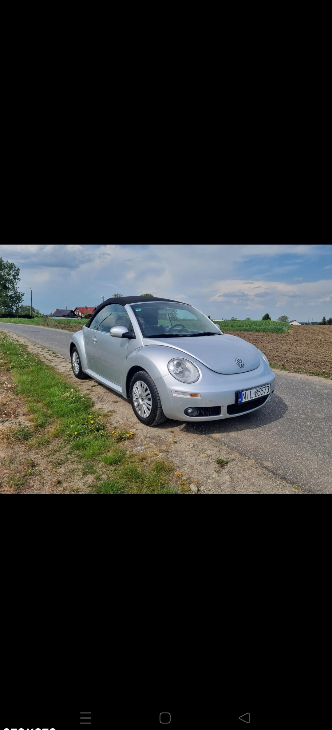 Volkswagen New Beetle cena 14000 przebieg: 208000, rok produkcji 2005 z Grudziądz małe 154